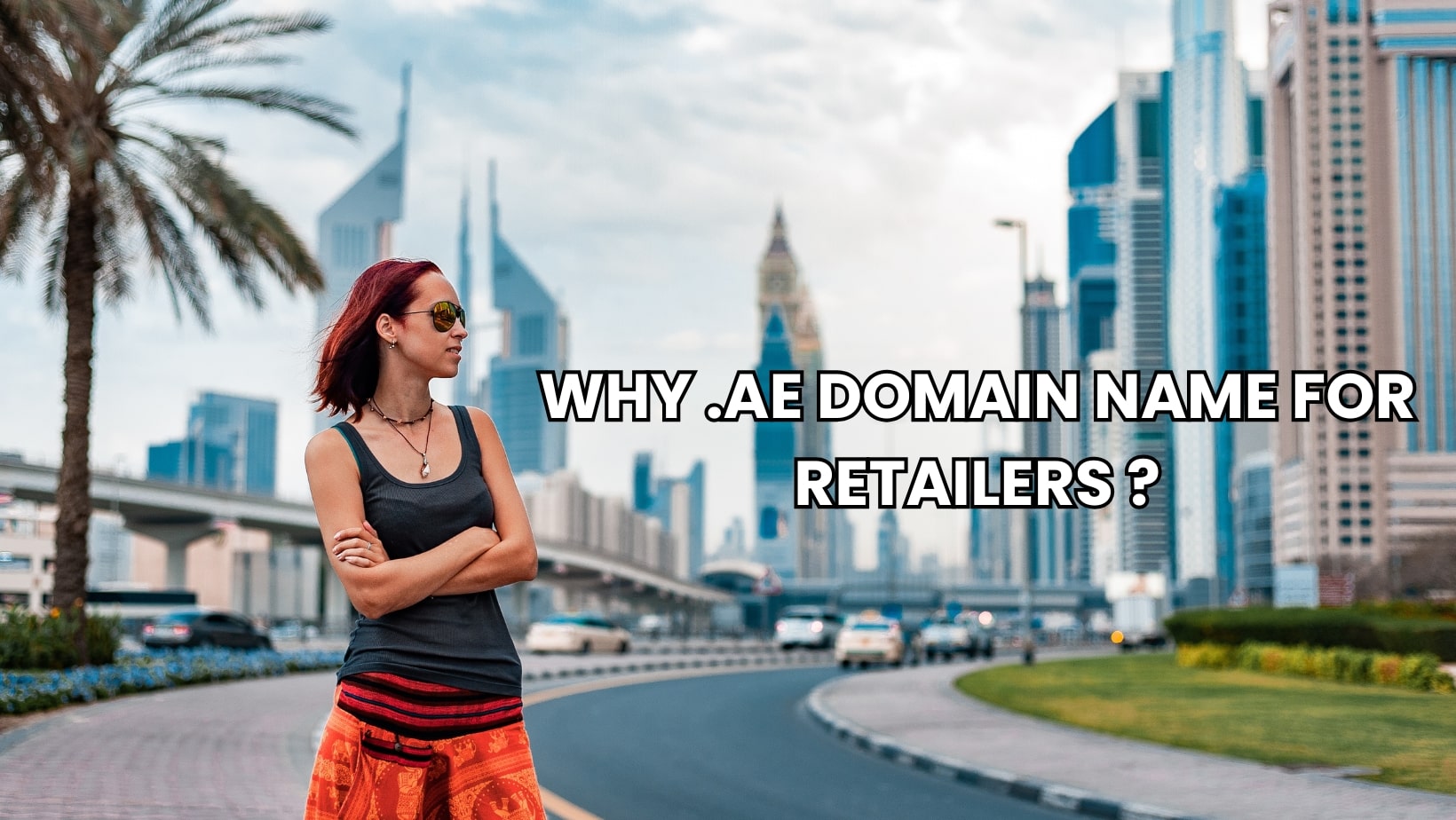 Image illustrating the importance of domain names for retailers in establishing online presence and brand identity.