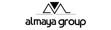 Al Maya Group logo representing the company’s operations and online presence in the UAE via a .ae domain.