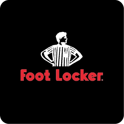 Vector representation of the Foot Locker logo, showcasing a sneaker icon alongside the brand name in bold lettering.