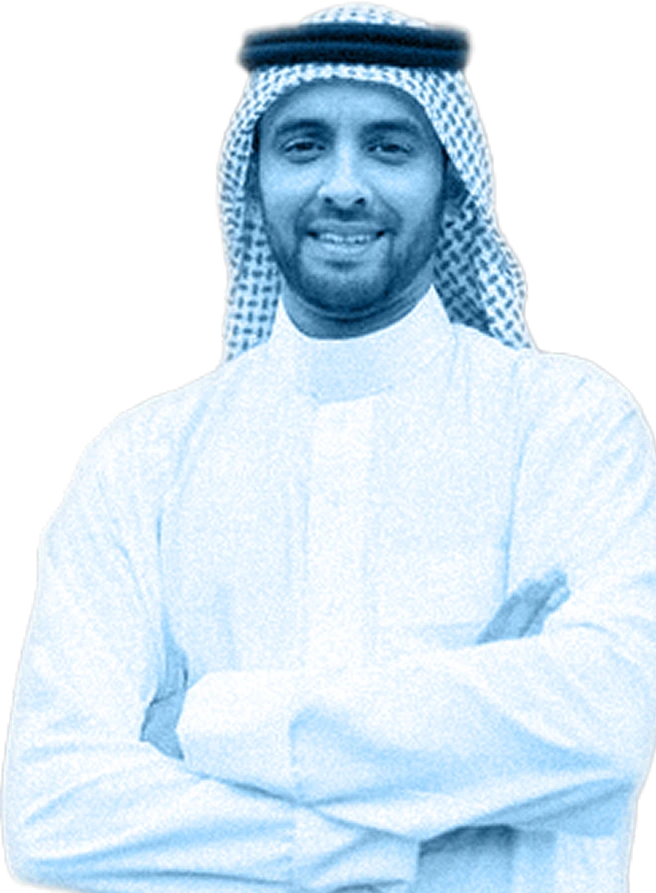 Confident man in traditional Emirati attire with arms crossed, symbolizing trust and professionalism—used in Gatehills branding to represent UAE-based domain ownership and business identity.