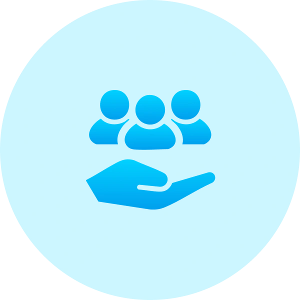 Blue icon of a lightbulb with a star inside, on a circular background—symbolizing innovation and inspiration, ideal for buying domain names with Gatehills domain provider.