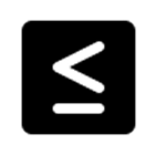 Gatehills domain name advice icon, using a 'less is more' symbol to show the value of simplicity.