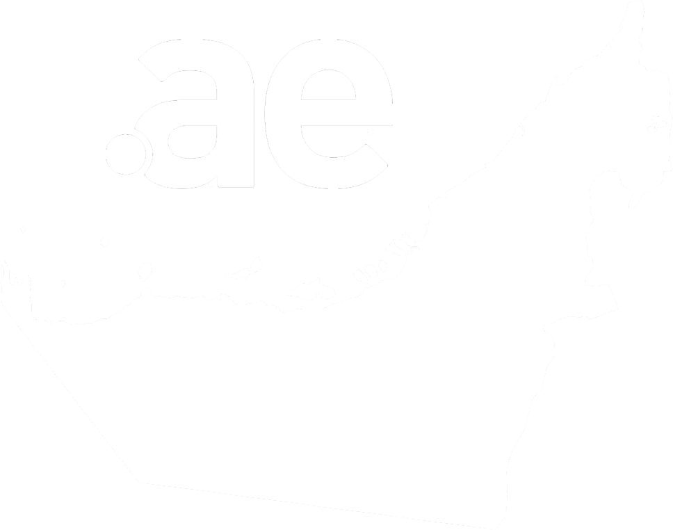 A map of the UAE representing the .ae country code domain, available for registration at Gatehills.