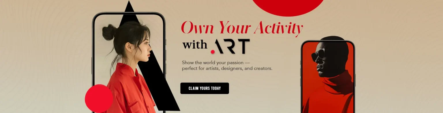 Own your activity with .art