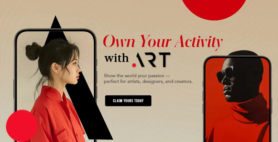 Own your activity with .art